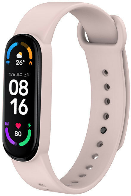 Opaska YUNMI do Xiaomi Mi Band 6/Mi Band 5 Jasnofioletowy (Lotus)