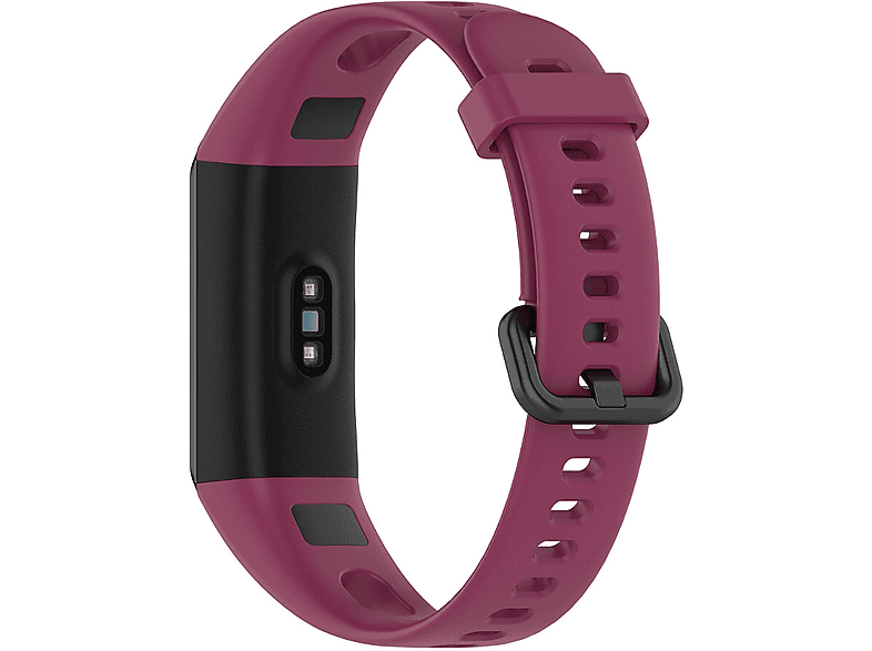 Opaska YUNMI do Huawei Band 4 Czerwone wino (Red wine) – zdjęcie 2