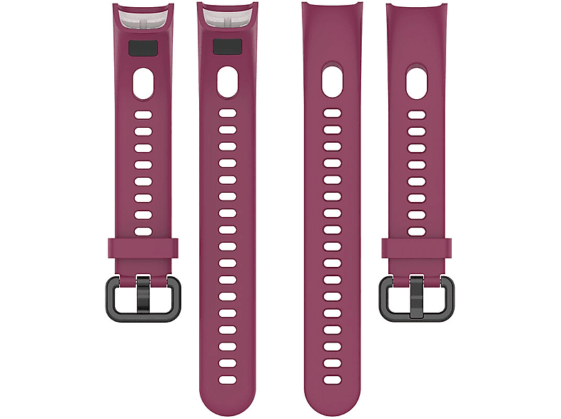 Opaska YUNMI do Huawei Band 4 Czerwone wino (Red wine) – zdjęcie 3