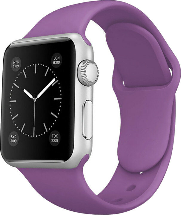 Pasek INOLY do Apple Watch 38/40/41mm Fioletowy SP583