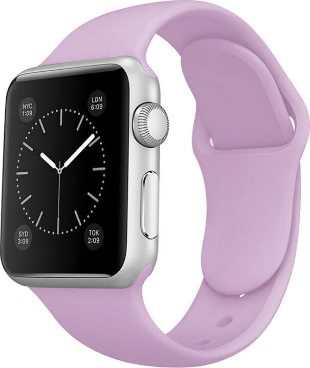 Pasek INOLY do Apple Watch 38/40/41mm Lawendowy SP584