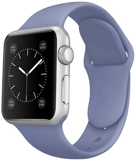 Pasek INOLY do Apple Watch 38/40/41mm Ciemnolawendowy SP593