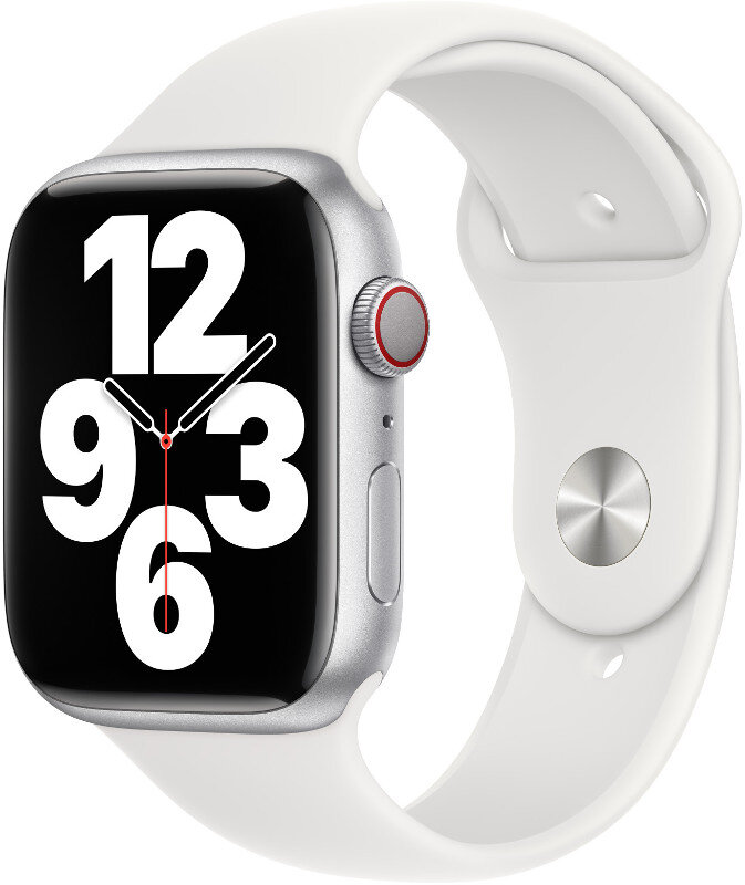 Pasek sportowy APPLE do Watch 45mm Biały (White) MP7F3ZM/A