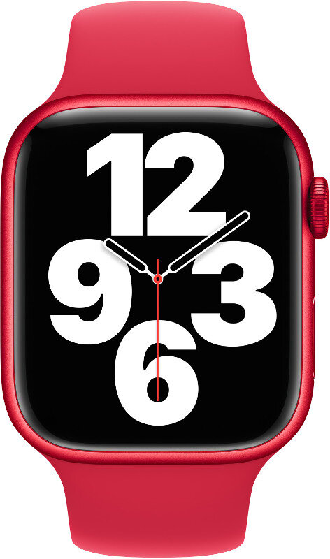 Pasek sportowy APPLE do Watch 45mm Czerwony (PRODUCT)RED MP7J3ZM/A