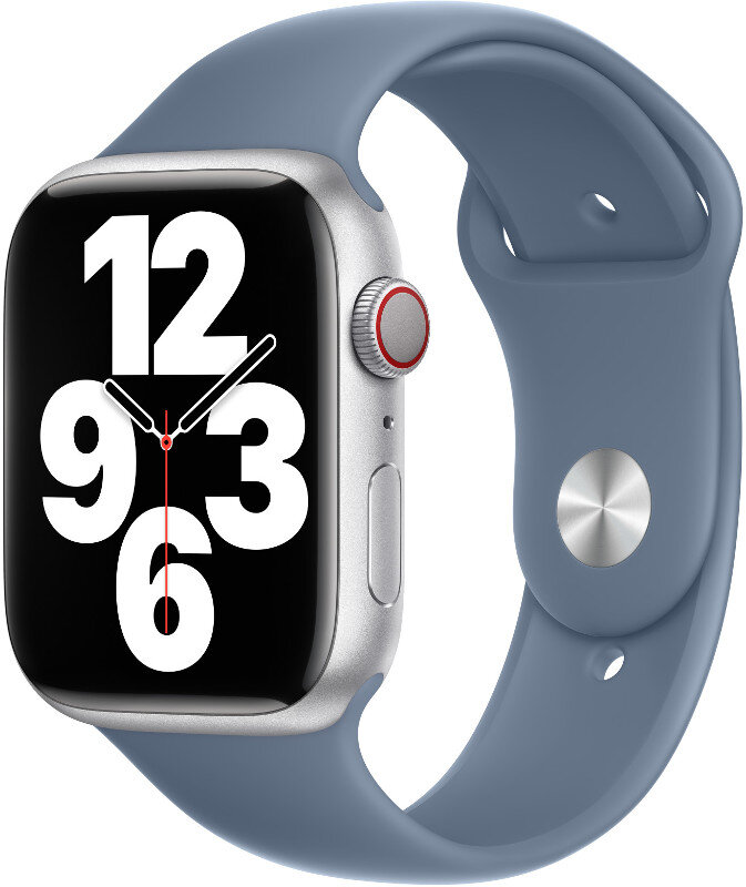 Pasek sportowy APPLE do Watch 45mm Nebieski (Slate Blue) MP7U3ZM/A