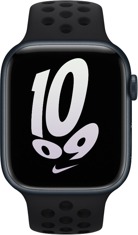 Pasek sportowy APPLE Nike do Watch 45mm Czarny (Black/Black) MPH43ZM/A
