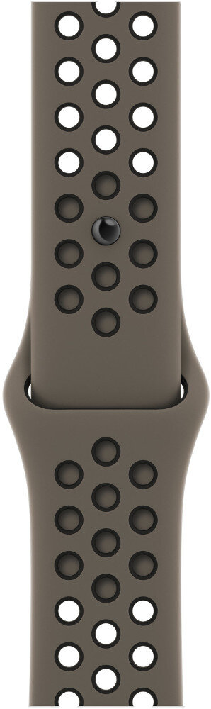 Pasek sportowy APPLE Nike do Watch 45mm Ciemnoszary (Olive Grey/Black) MPH73ZM/A