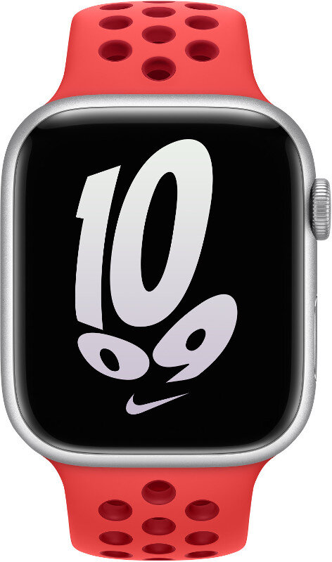 Pasek sportowy APPLE Nike do Watch 45mm Czerwony (Bright Crimson/Gym Red) MPHA3ZM/A