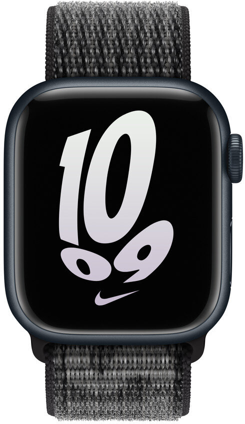 Pasek sportowy APPLE Nike do Watch 41mm Czarny (Black/Summit White) MPHW3ZM/A