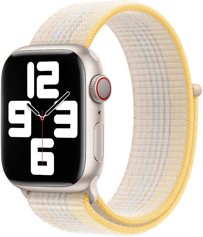 Pasek sportowy APPLE do Watch 41mm Księżycowa Poświata (Starlight) MPL73ZM/A