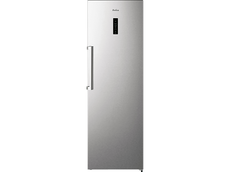 AMICA VKS Kühlschränke hoch, | 358 E Kühlschrank mm (E, MediaMarkt 1855 Edelstahloptik) 150 Freistehende