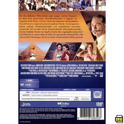 Rückseite einer DVD-Hülle mit Filmtitel und Bildern. Text ist vorhanden.