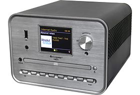 KARCHER DAB 9000CDi Internetradio, Internetradio, DAB+, UKW (FM), Internet  radio, Bluetooth, Schwarz | MediaMarkt