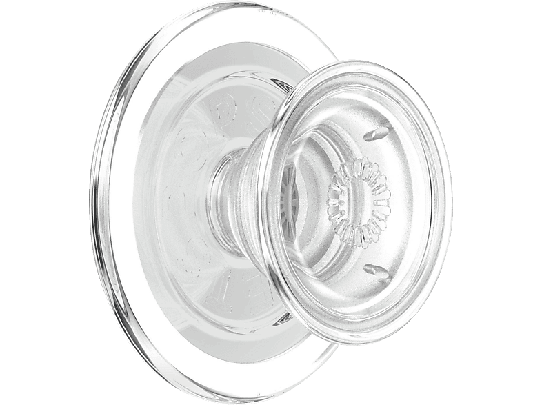 Popsockets PopGrip für MagSafe, Transparent; Zusammenklappbarer Griff