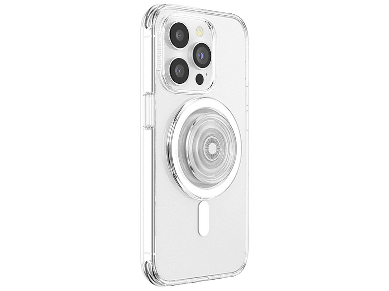 Popsockets PopGrip für MagSafe, Transparent; Zusammenklappbarer Griff — Foto 3 von 5