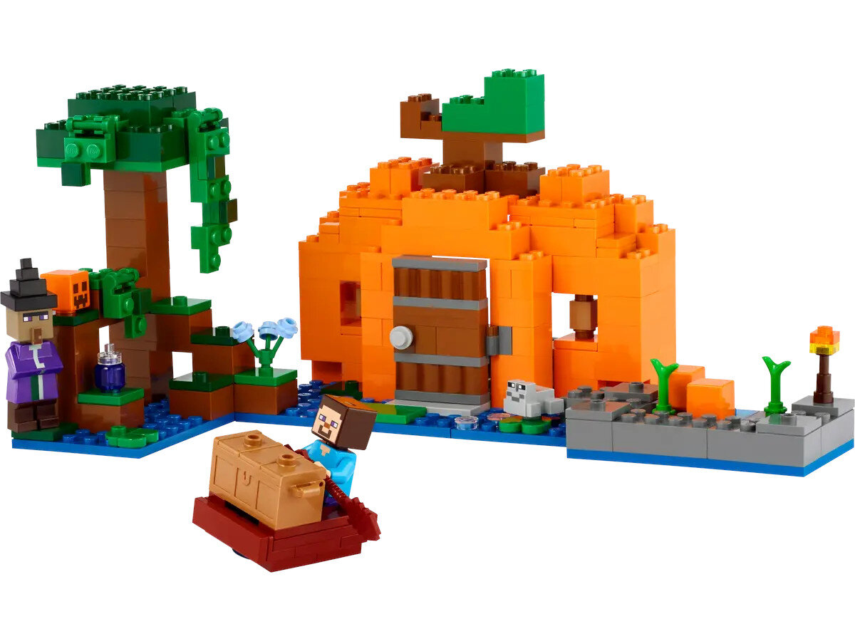 Klocki LEGO Minecraft Dyniowa farma (21248)
