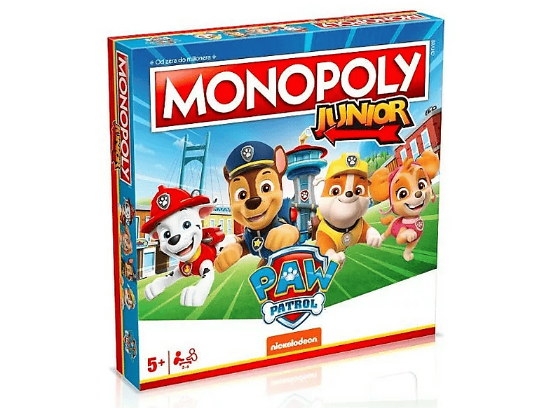 Gra towarzyska WINNING GAMES MONOPOLY Junior Psi Patrol