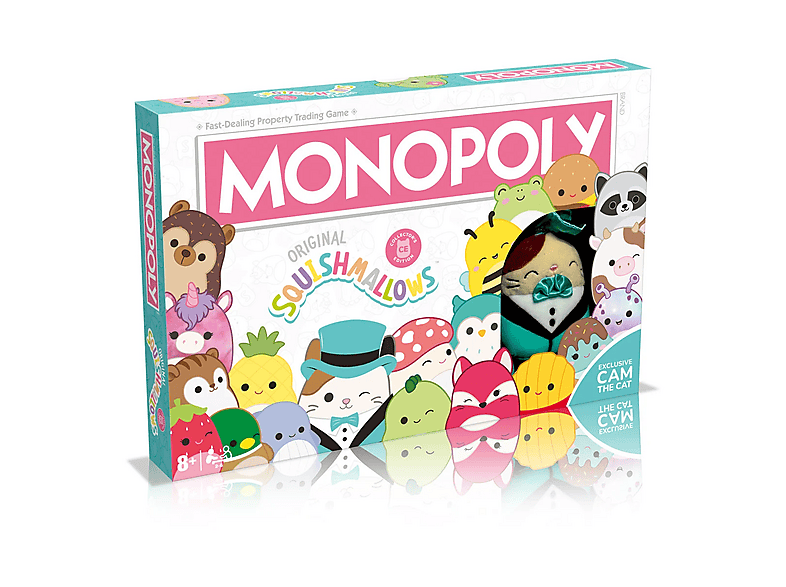 Gra towarzyska WINNING GAMES Monopoly Squishmallows