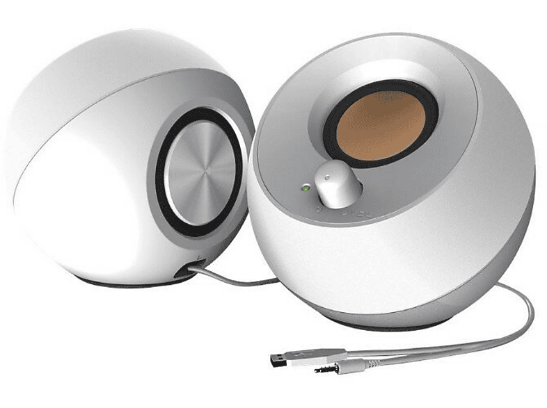 Creative Pebble 2.0 USB Białe – zdjęcie 2