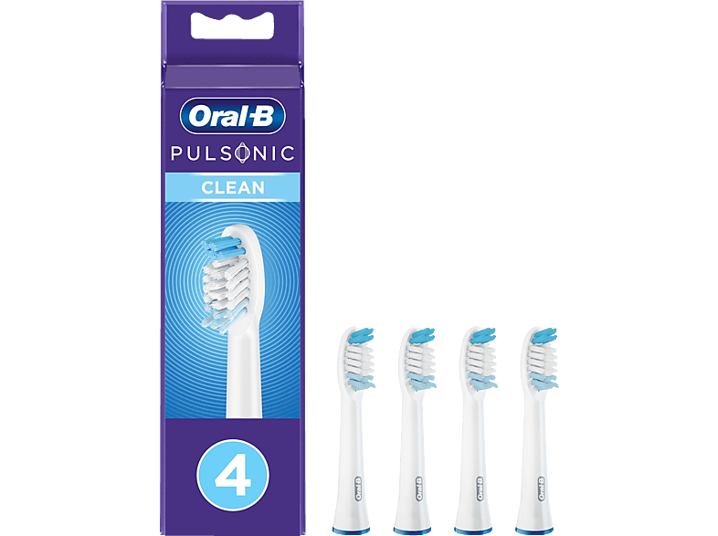 ORAL-B Pulsonic Clean 4 Stück Aufsteckbürsten | MediaMarkt