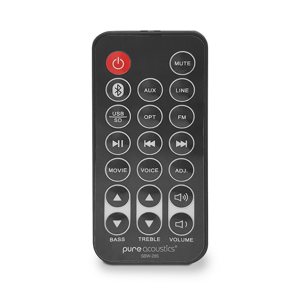 Soundbar PURE ACOUSTICS SBW-285 Czarny