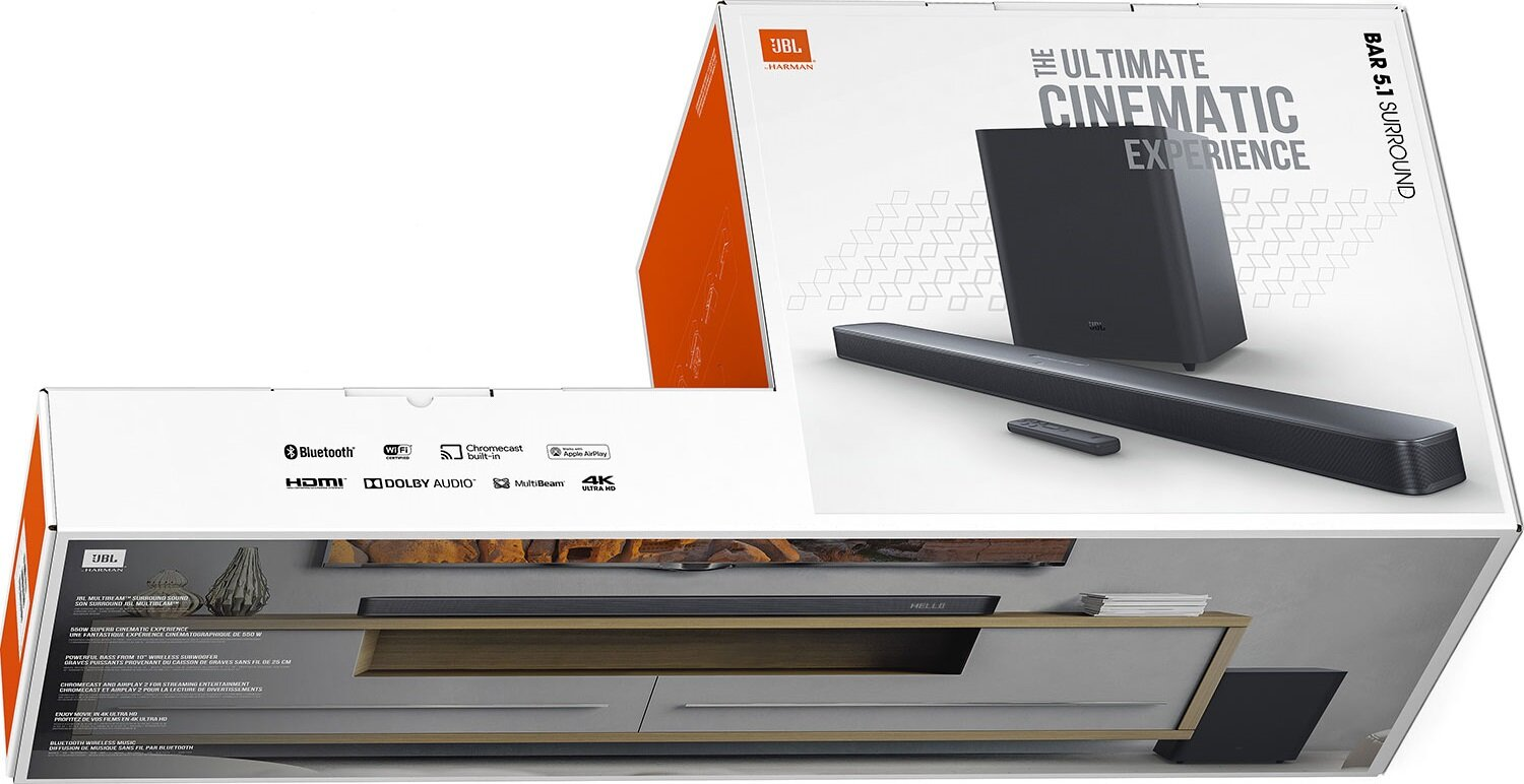 Soundbar JBL Bar 5.1 Surround