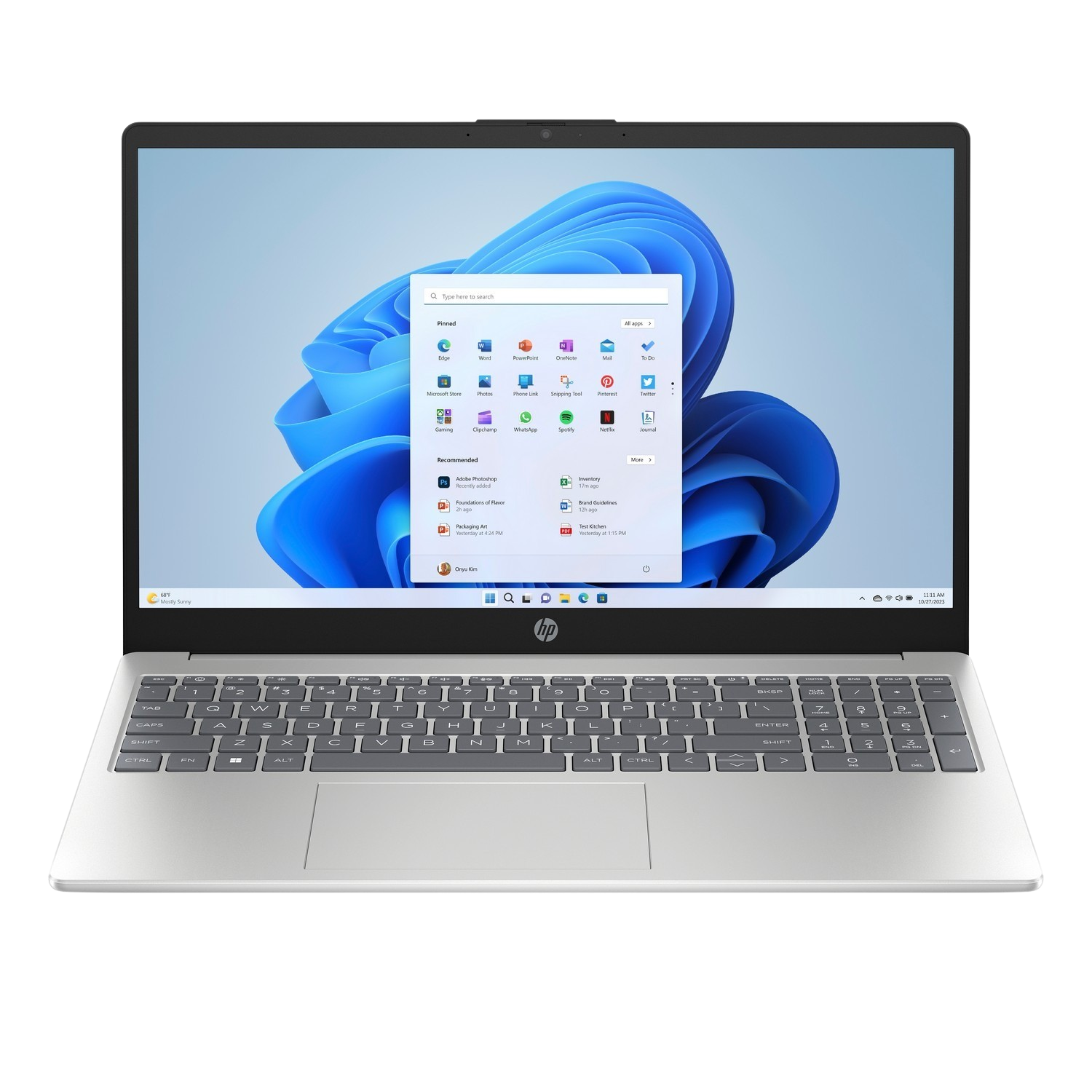 HP PC portable 15-fd0000nz Intel Celeron N100 (8V7F2EA)
