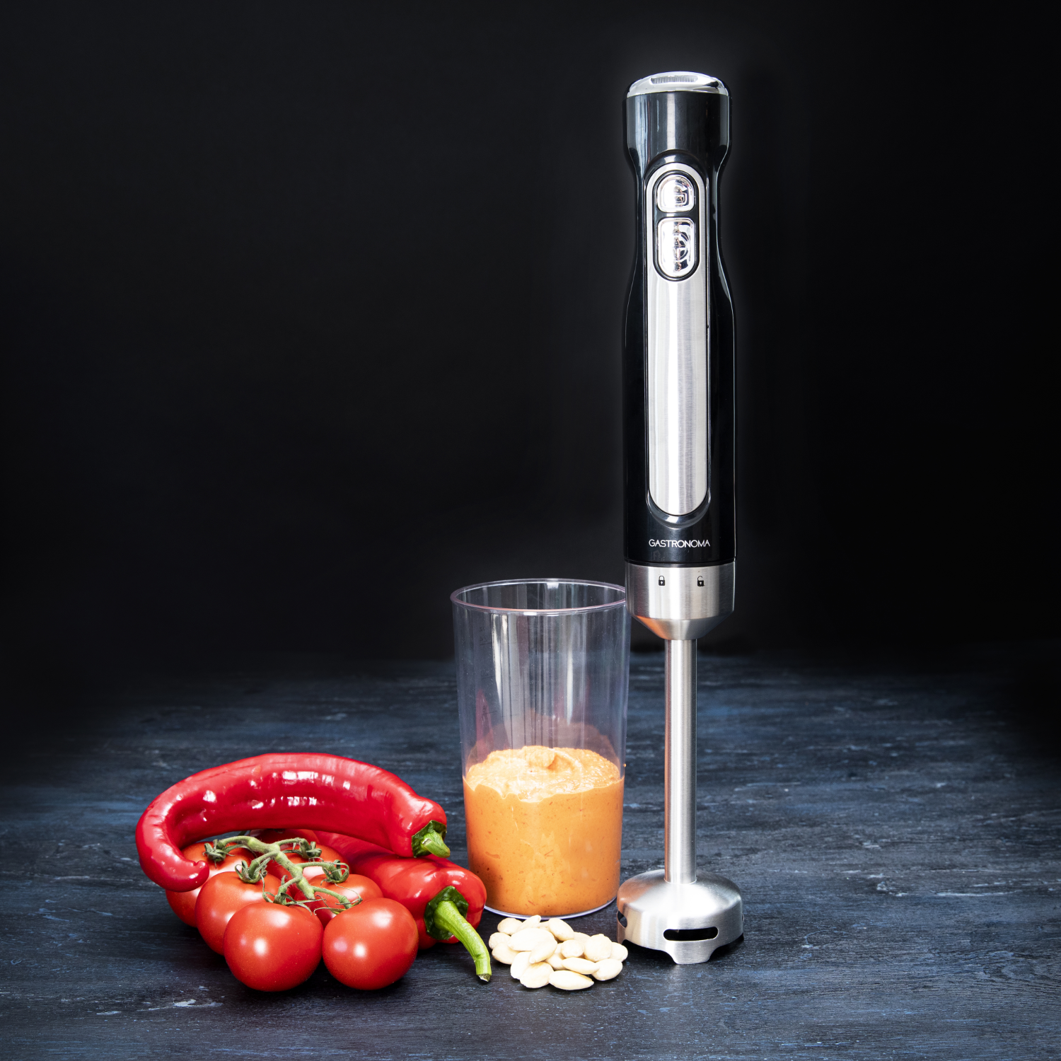 GASTRONOMA 18210002 Staafmixer met Accu