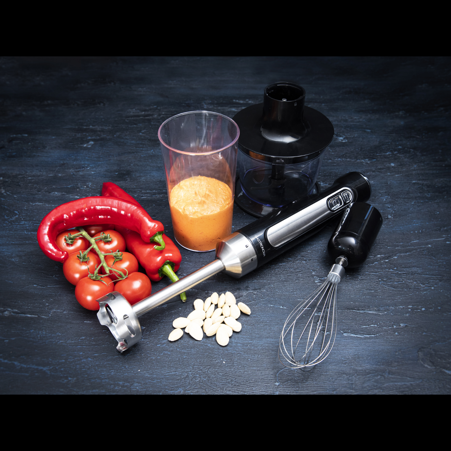 GASTRONOMA 18210002 Staafmixer met Accu