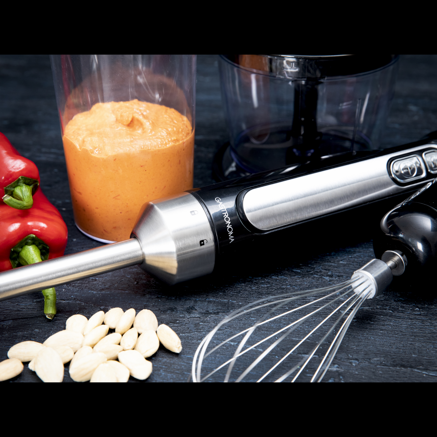GASTRONOMA 18210002 Staafmixer met Accu