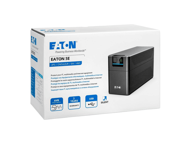 EATON 5E Gen2 900UD UPS sz netmentes t pegys g 480W 2xDIN aljzat