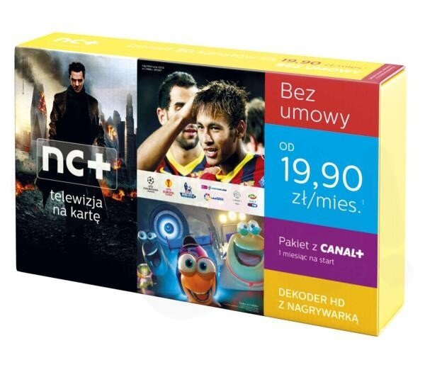 Tuner ADB ITI-5800SX 250GB + nc+ telewizja na kartę