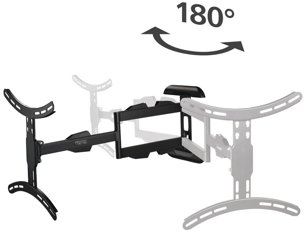 Uchwyt do telewizora HAMA LCD/LED VESA 400x400 FullMotion Ultra Long