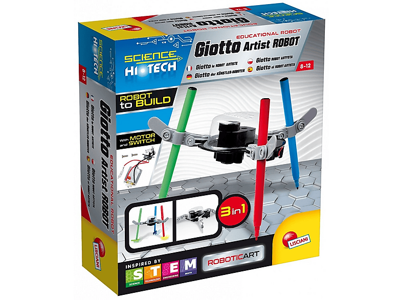 Zestaw kreatywny LISCIANI GIOCHI HI TECH SCIENCE Roboty