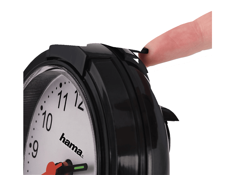 Budzik HAMA Classic Czarny – zdjęcie 3