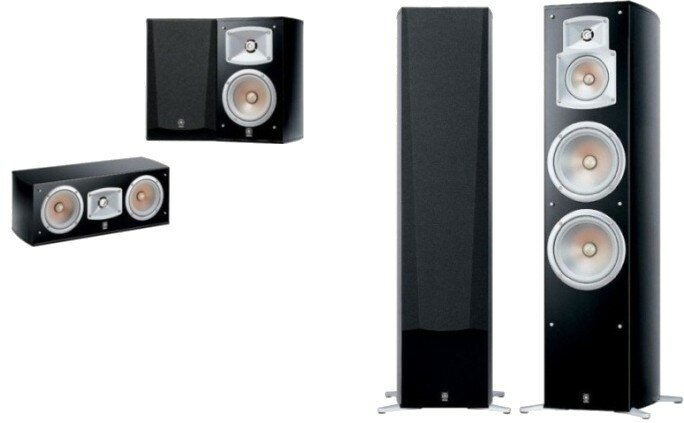 Zestaw głośników YAMAHA NS 555 + NS 333 + NSC 444
