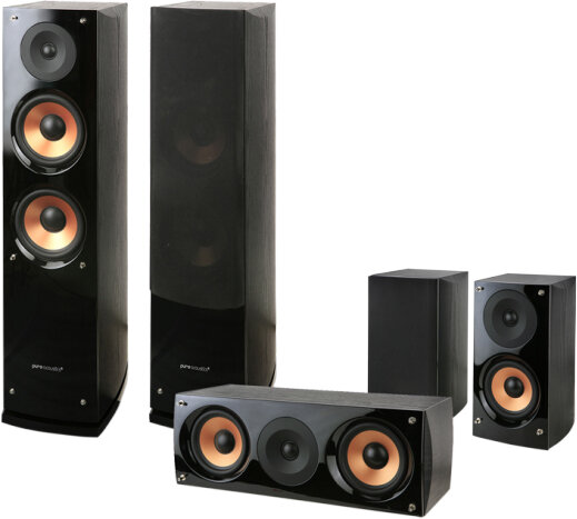 Zestaw głośników PURE ACOUSTICS NOVA 6 czarny