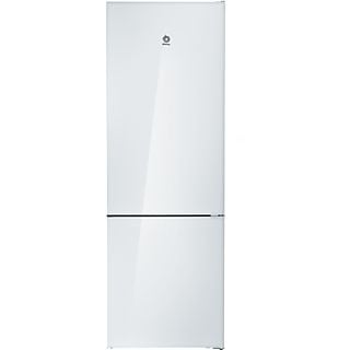 REACONDICIONADO B: Frigorífico combi - Balay 3KFC879BI Serie Cristal, No Frost,  203 cm, 440 l, Blanco