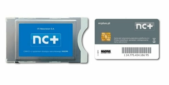 Moduł CAM CI+ telewizja na kartę NC+