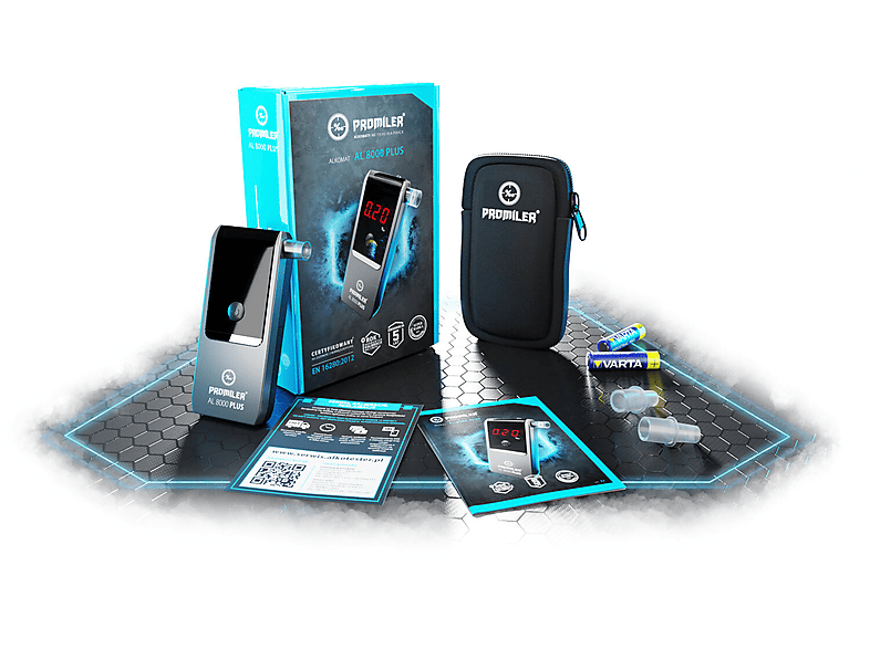 Alkomat elektrochemiczny PROMILER AL 8000 Plus – zdjęcie 2