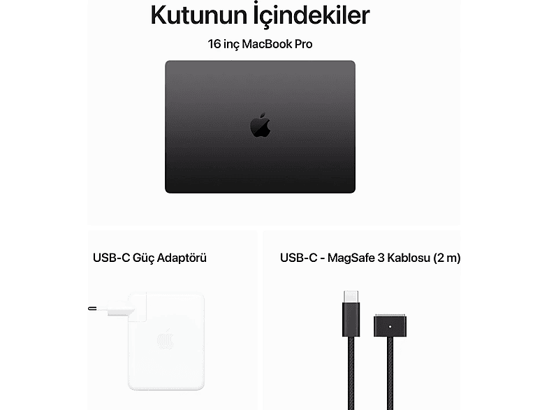 APPLE MacBook Pro 16 inc M3 Max 14CPU 30GPU 36GB 1TB Uzay Siyahı MRW33TU/A_9