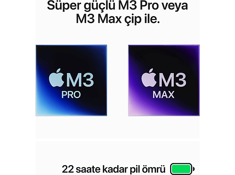 APPLE MacBook Pro 16 inc M3 Max 14CPU 30GPU 36GB 1TB Uzay Siyahı MRW33TU/A_3