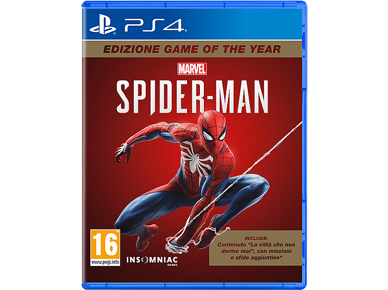 Marvel's Spider-Man Goty - Gioco PS4