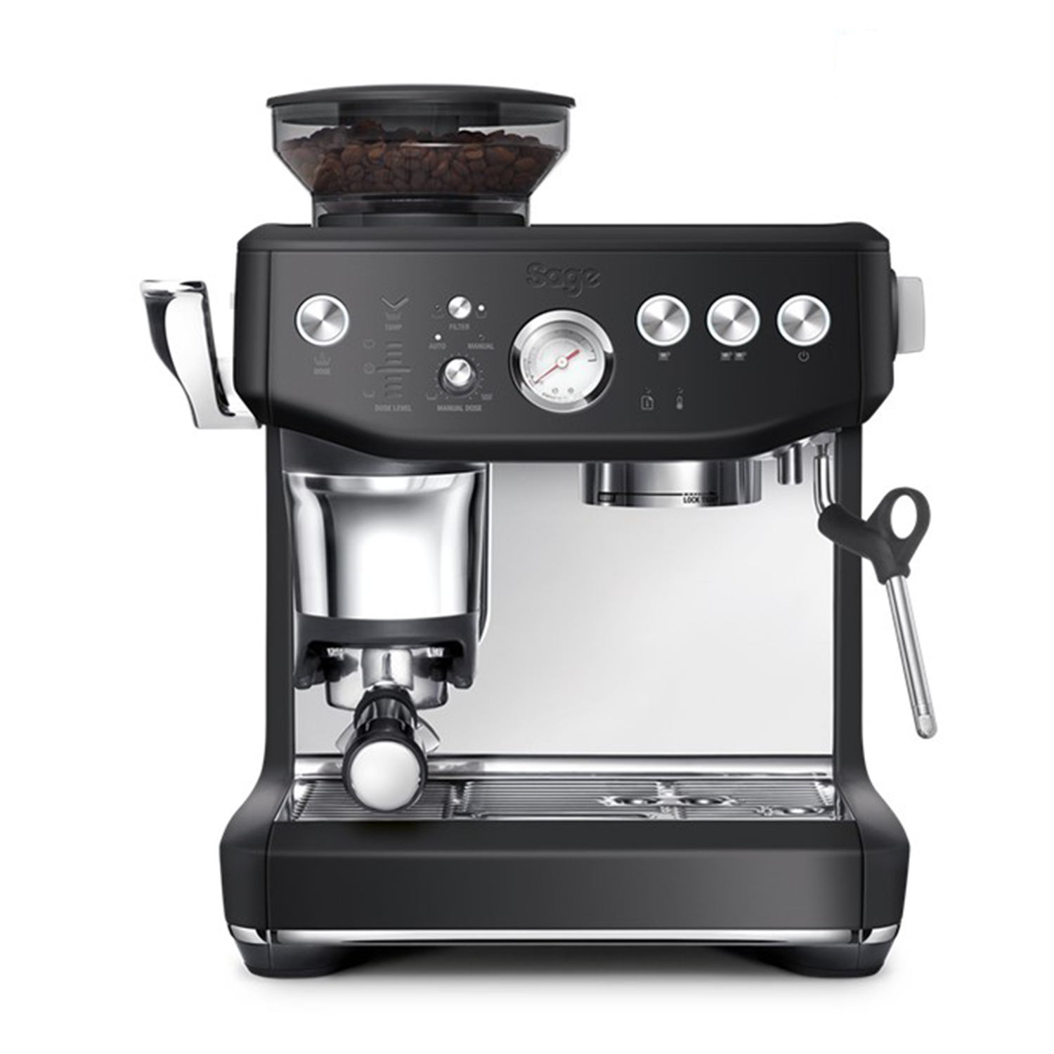 Macchina Caffè Automatica Sage Ses876Btr4Eeu1, 1850 W, Nero Tartufo