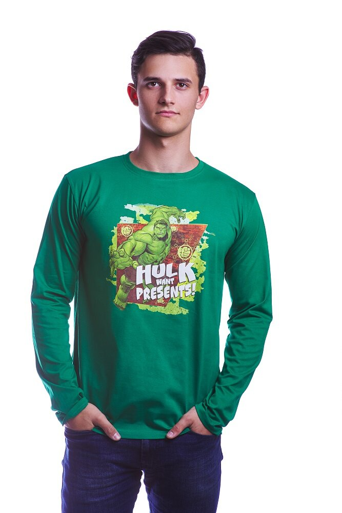 Bluza GOOD LOOT Marvel X-mas Hulk Long Sleeve - rozmiar M