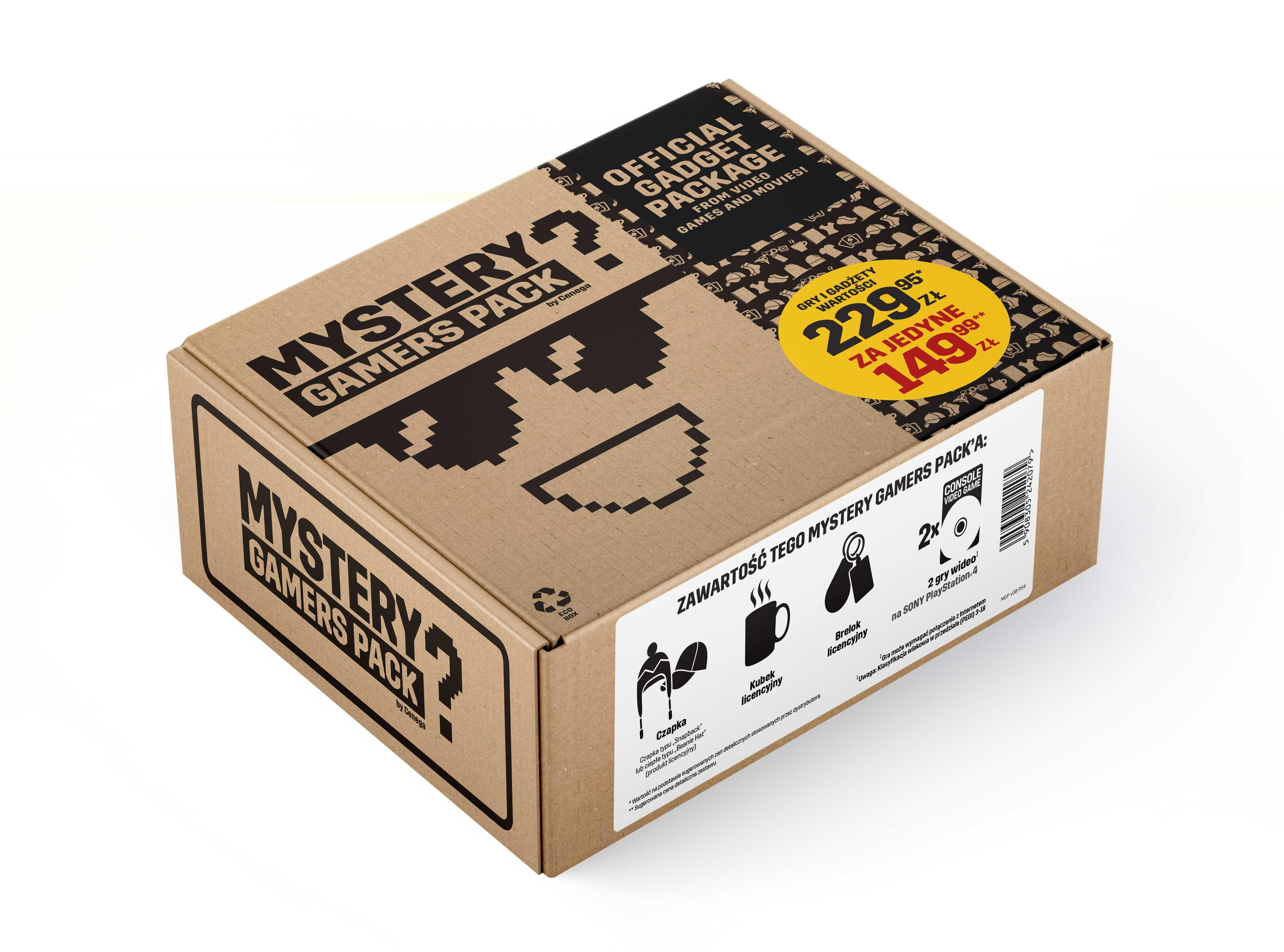 Zestaw gadżetów GOOD LOOT Mystery Gamers Pack PS4 V8