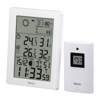 Stacja pogody HAMA EWS-3200 Biały