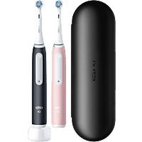 MediaMarkt ORAL-B iO 3 Elektrische Tandenborstel Zwart en Roze aanbieding
