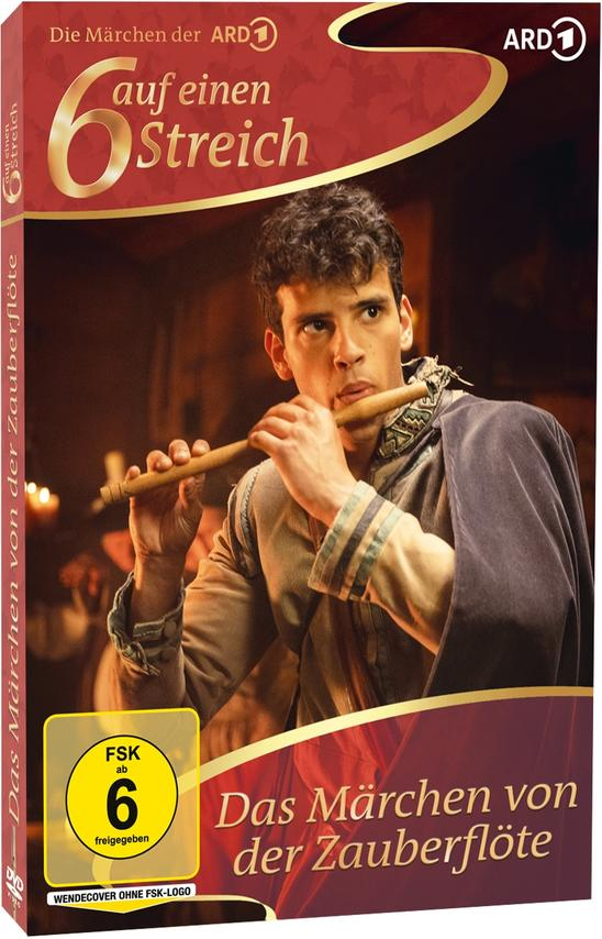 DVD-Hülle für einen deutschen Film mit einem Mann, der eine Flöte spielt.