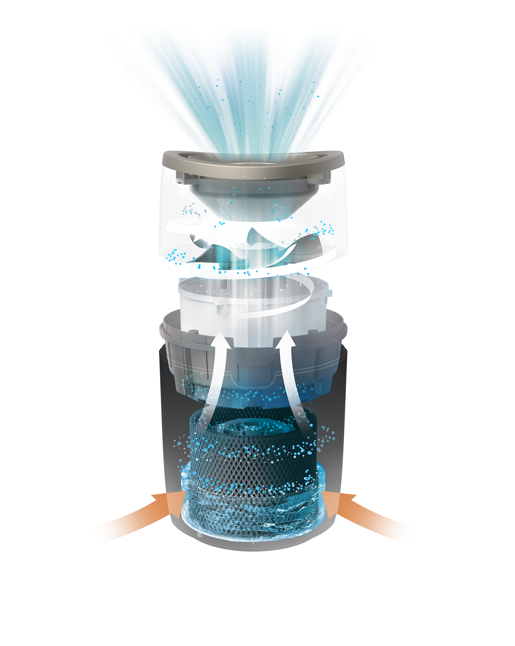 Nawilżacz powietrza PHILIPS Seria 2000 HU4816/10